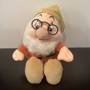 💜2/$20 DISNEY Snow White and the Seven Dwarfs Doc 12” Plush